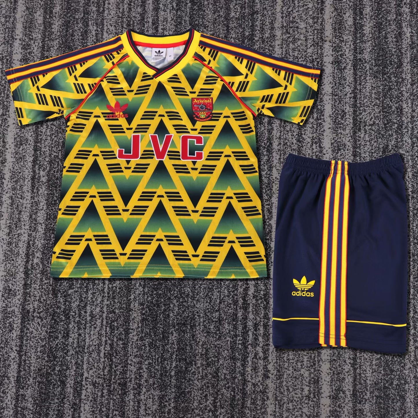 Arsenal 1991-93 Away Retro Kids Kit