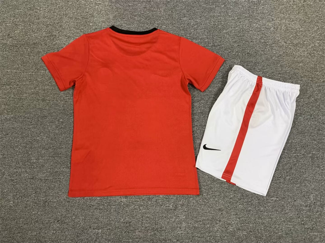 Manchester United 2009-10 Home Retro Kids Kit