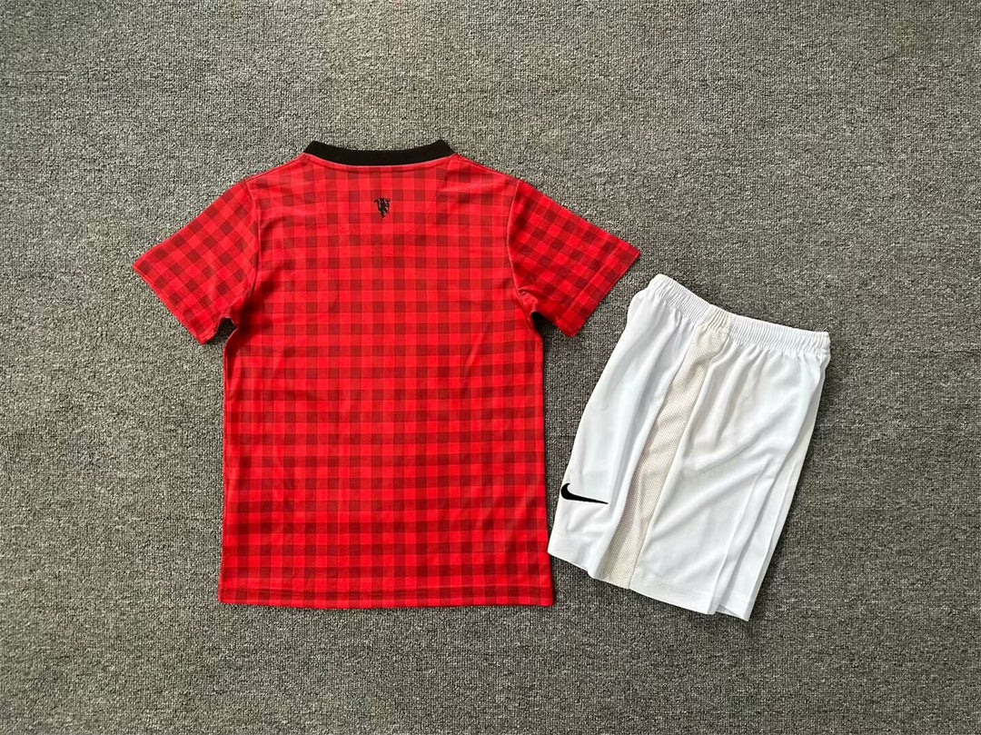 Manchester United 2012-13 Home Retro Kids Kit