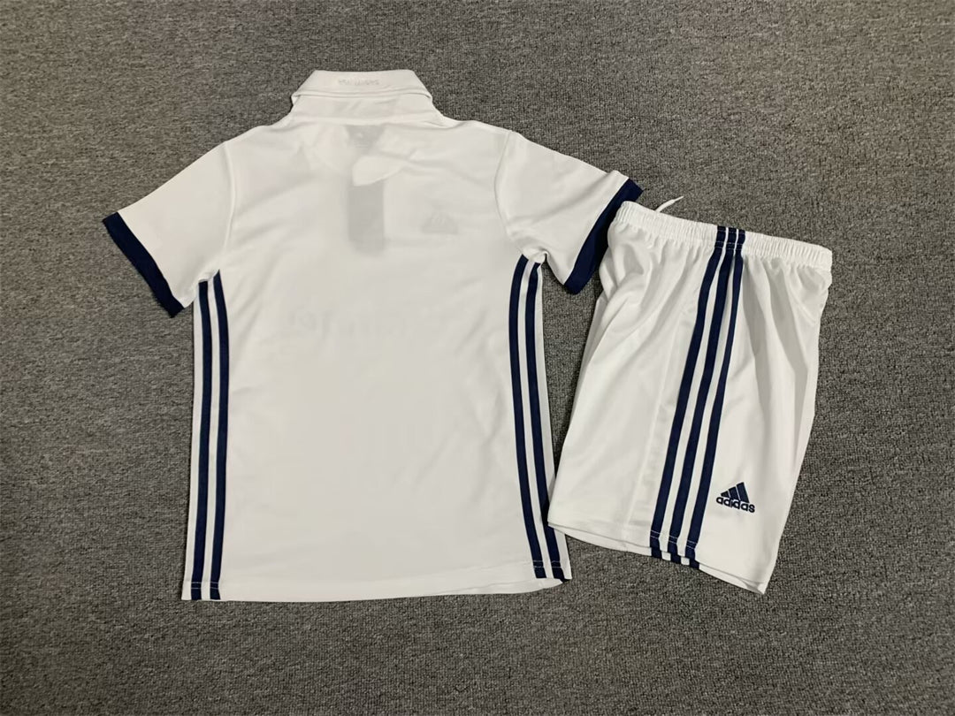 Real Madrid 2016-17 Home Retro Kids Kit