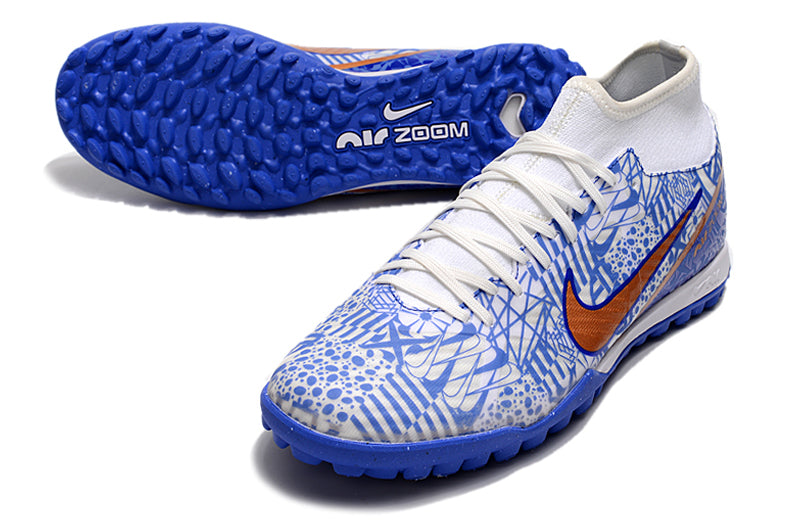 Nike Mercurial Blue CR7 Ronaldo Boots (Turf Studs)