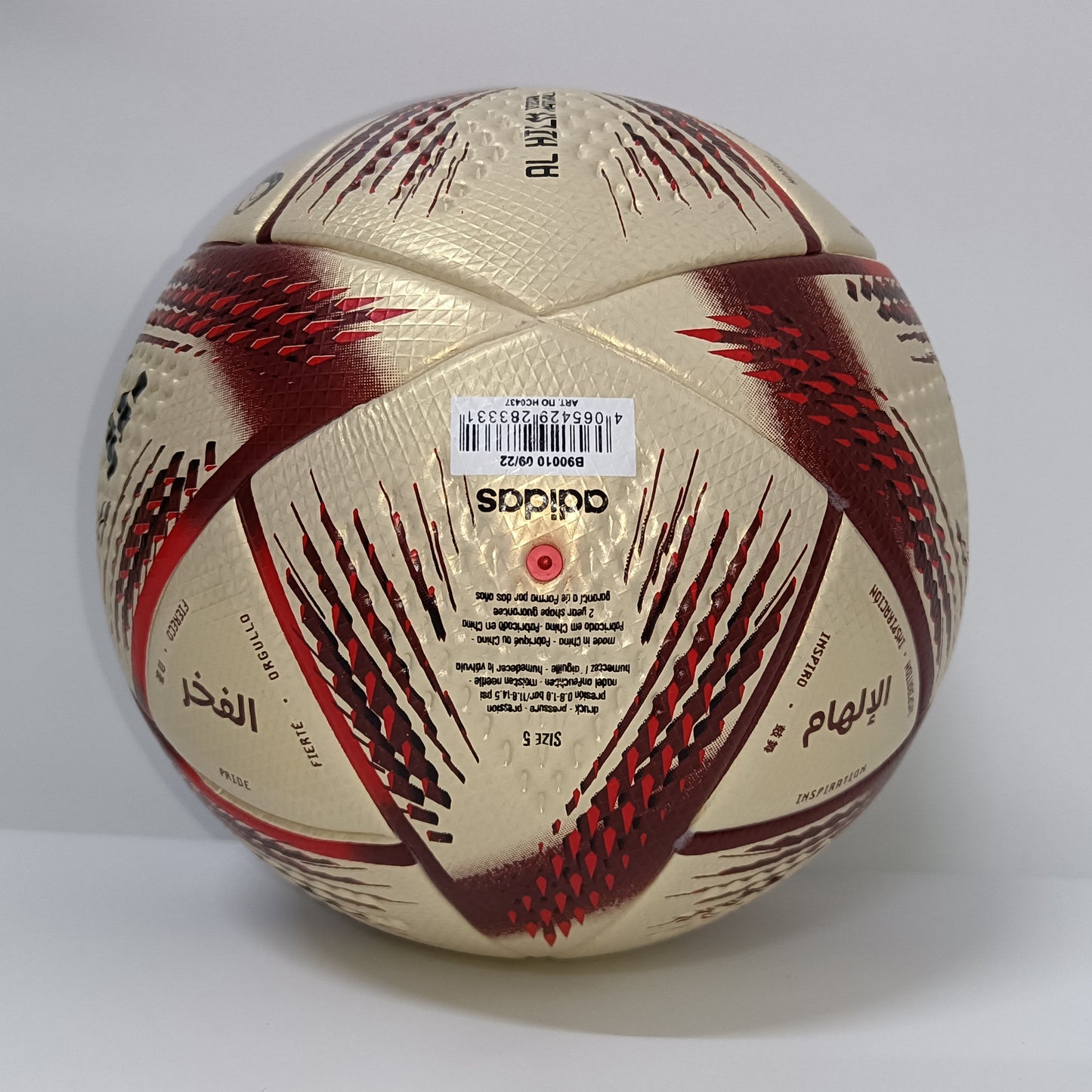 World Cup 2022 Qatar Final & Semi-Final Official Match Ball Pro Version