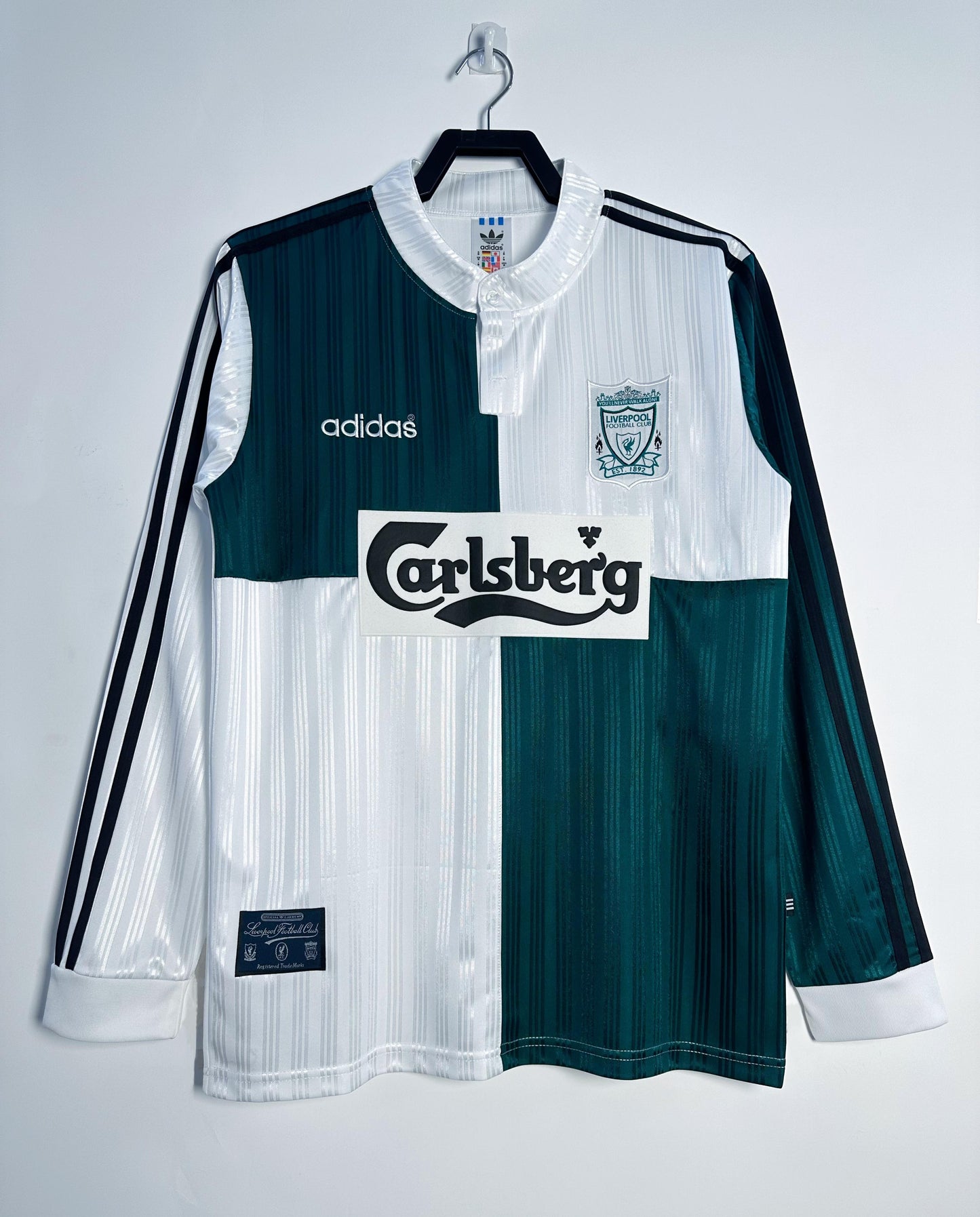 Liverpool 1995-96 Away Long Sleeve Shirt Retro