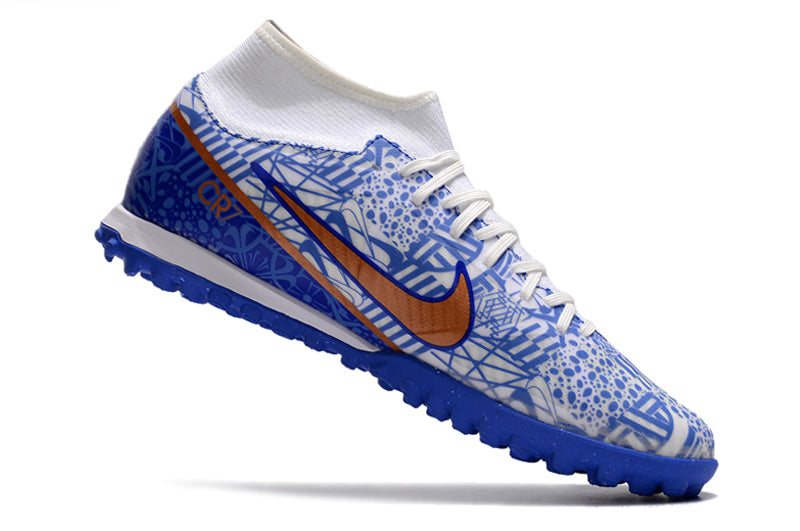 Nike Mercurial Blue CR7 Ronaldo Boots (Turf Studs)