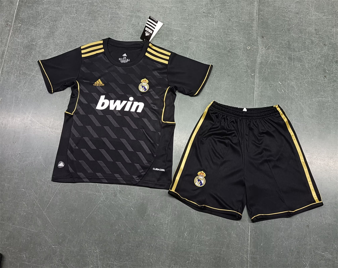 Real Madrid 2011-12 Third Retro Kids Kit