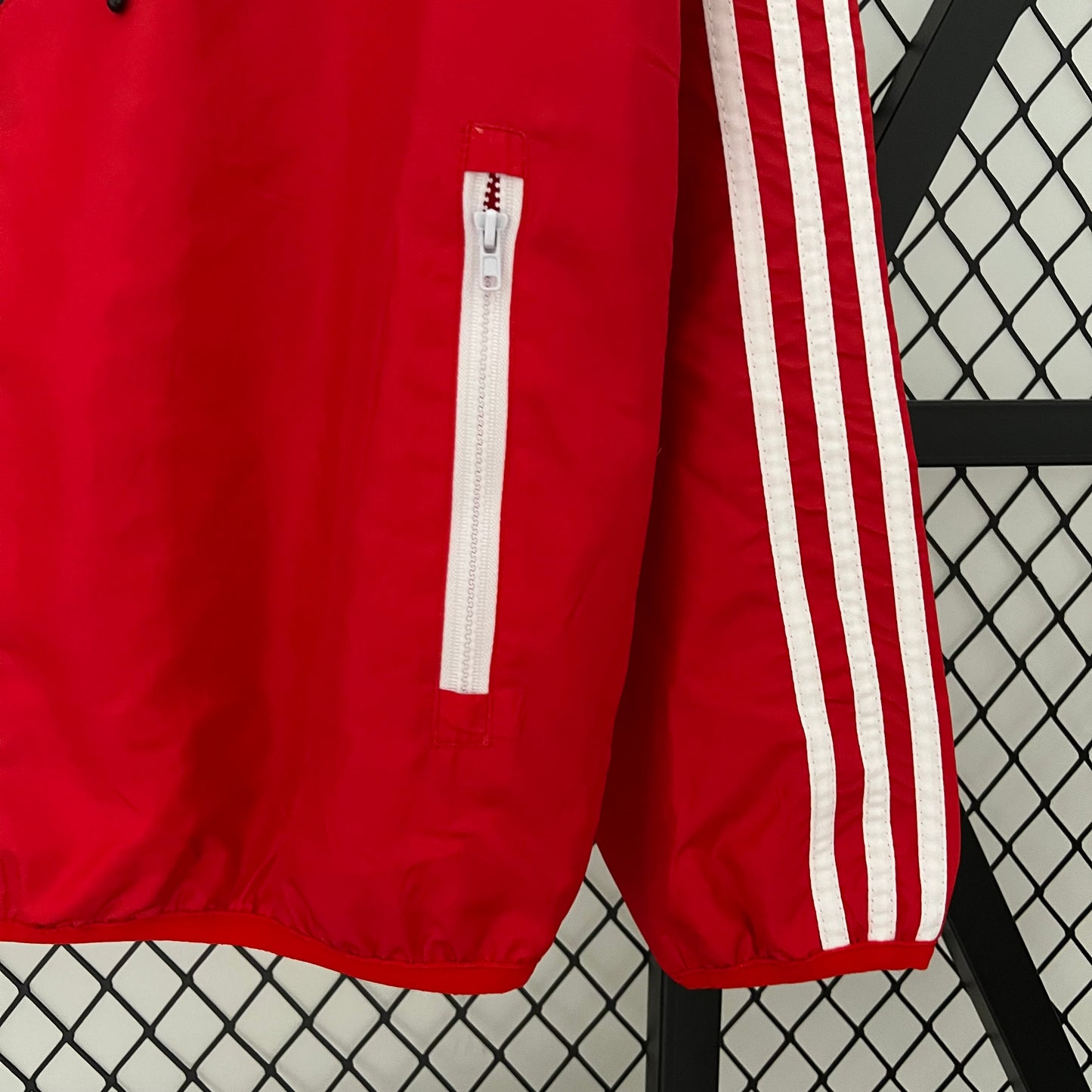 Manchester United 2024 Red Windbreaker