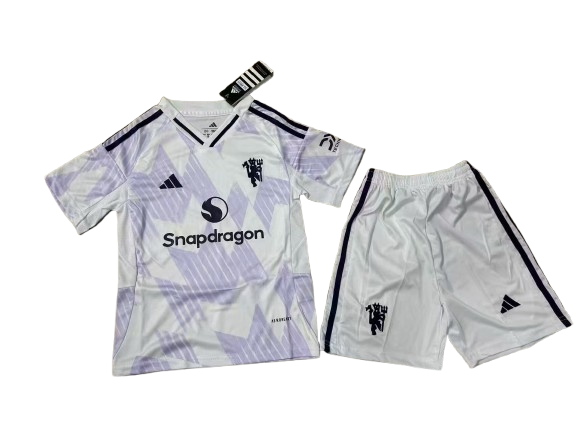 Manchester United 2025-26 Away Kids Kit