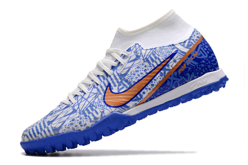 Nike Mercurial Blue CR7 Ronaldo Boots (Turf Studs)