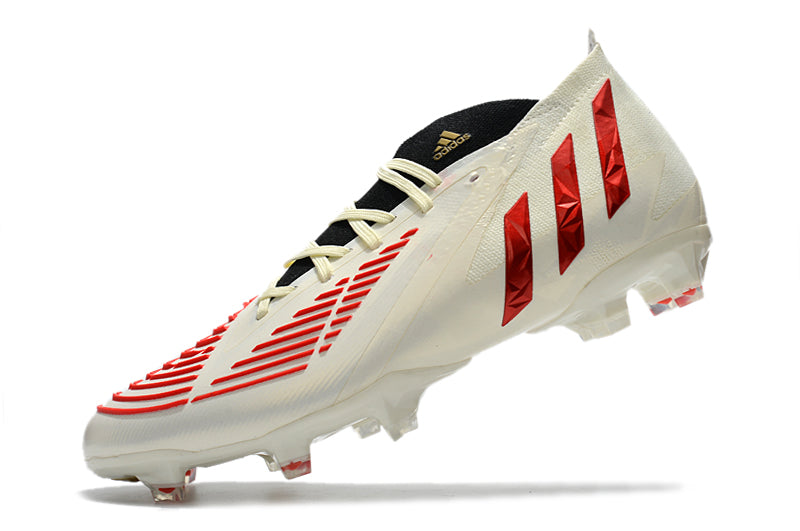 Adidas Predator Edge Vivid Red Off White Pro Version Boots