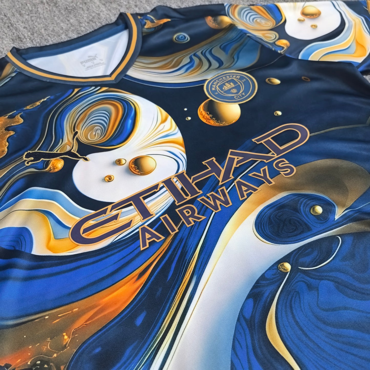 Manchester City 2025-26 Space Special Edition Shirt