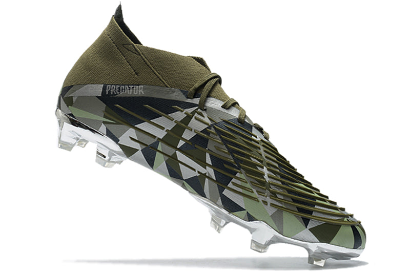 Adidas Predator Edge Olive Silver Pro Version Boots