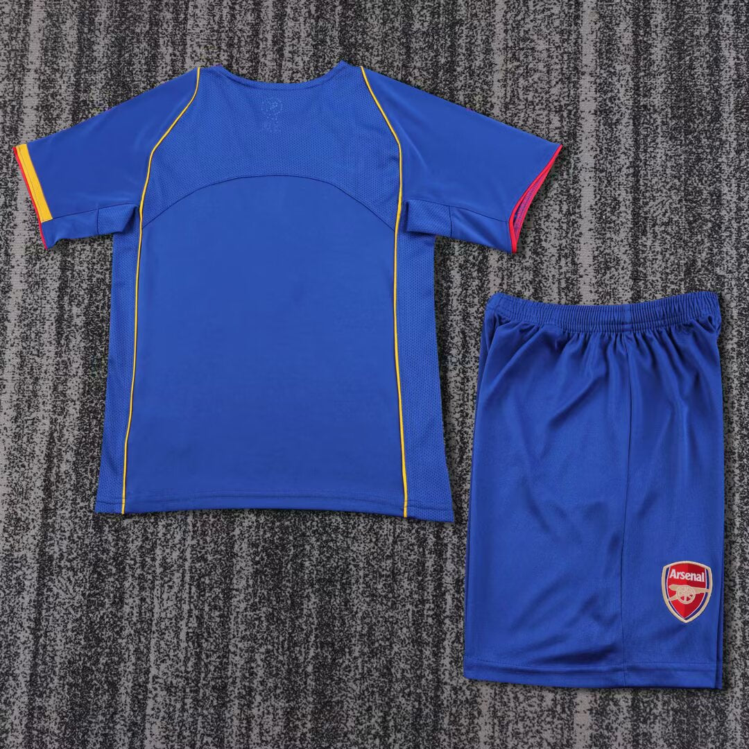 Arsenal 2005-6 Away Retro Kids Kit