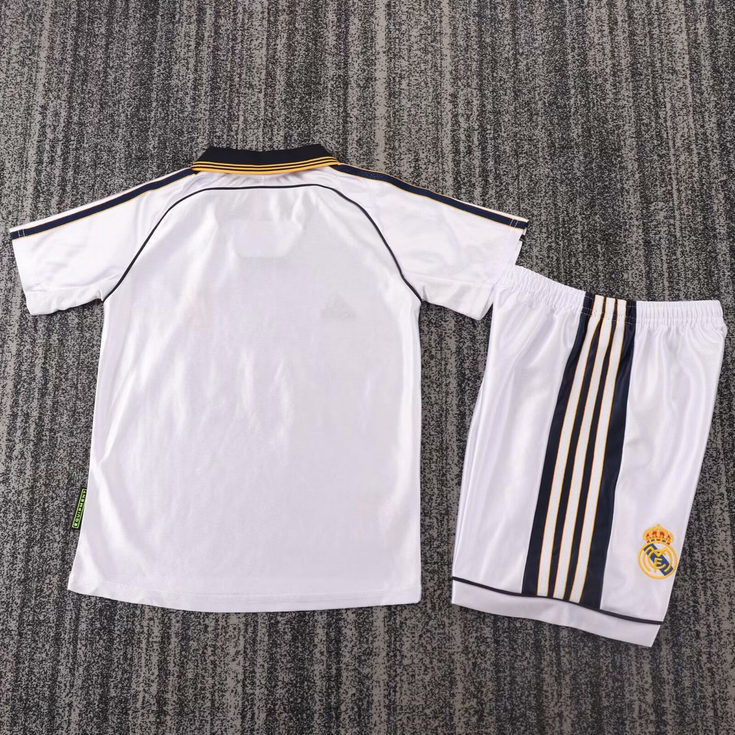 Real Madrid 1999-2000 Home Retro Kids Kit