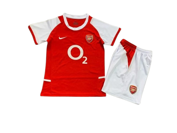 Arsenal 2002-4 Home Retro Kids Kit