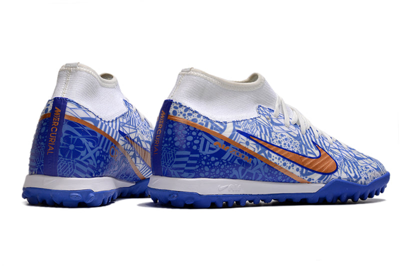 Nike Mercurial Blue CR7 Ronaldo Boots (Turf Studs)