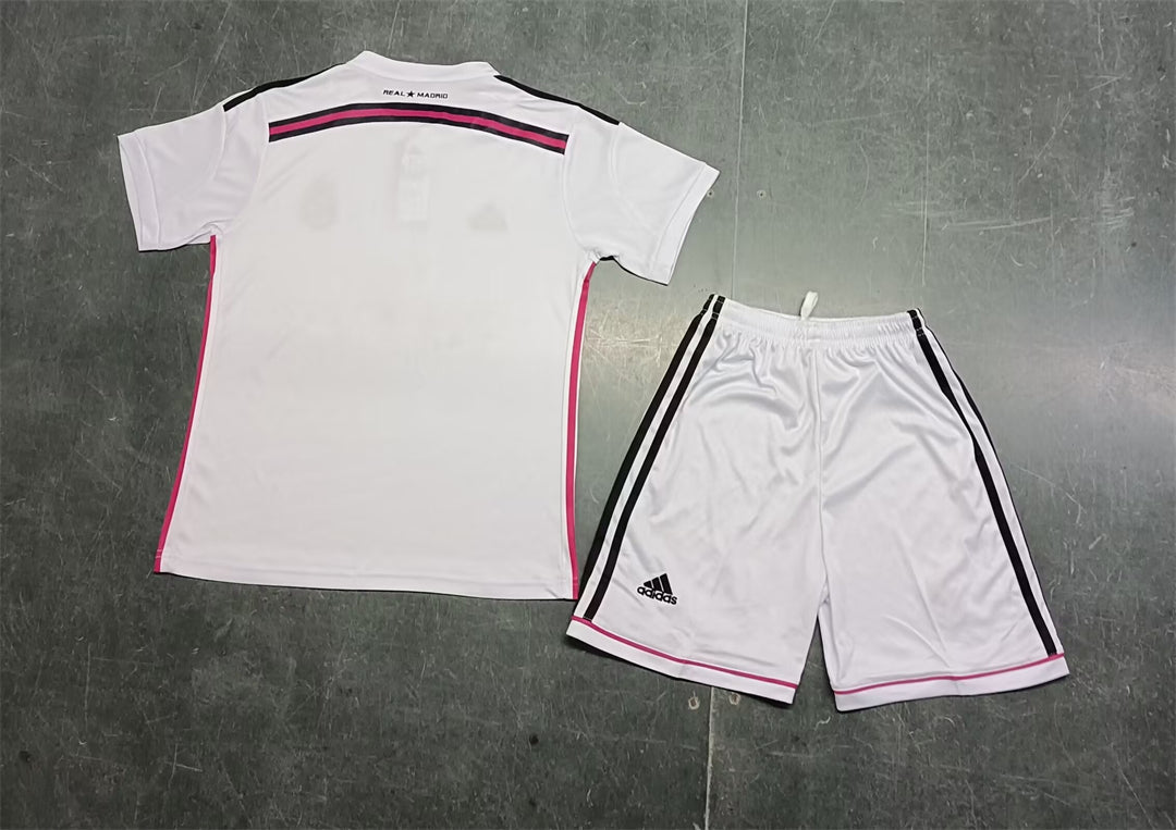 Real Madrid 2014-15 Home Retro Kids Kit