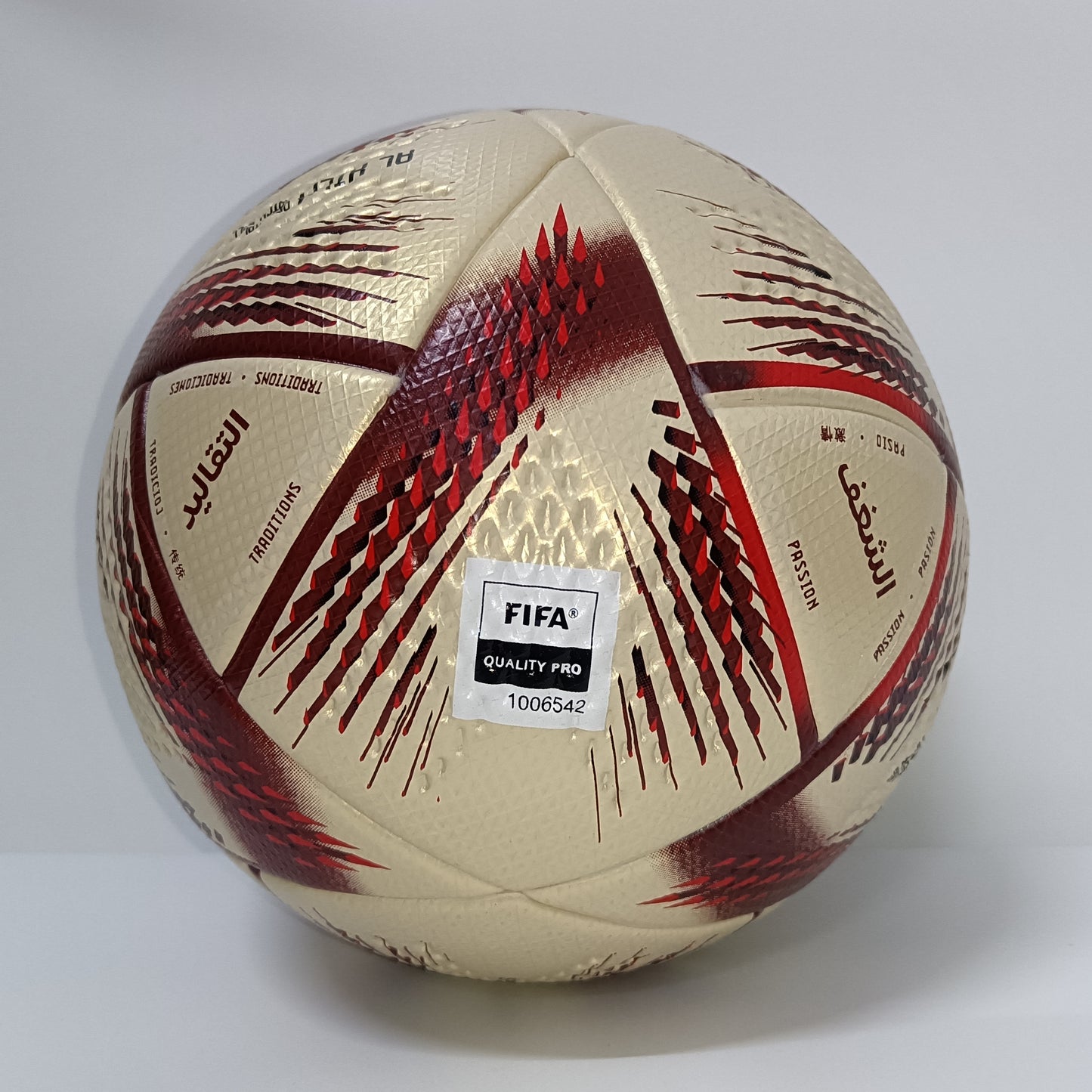 World Cup 2022 Qatar Final & Semi-Final Official Match Ball Pro Version