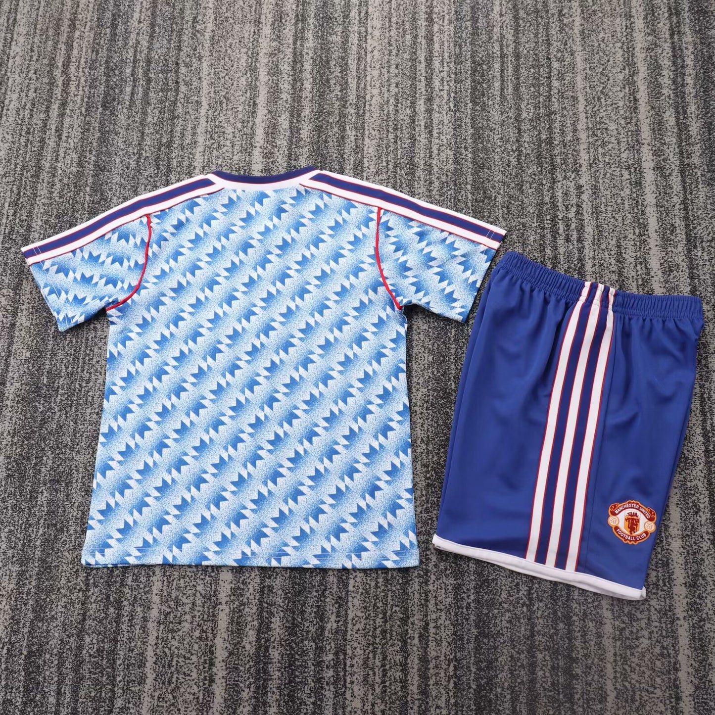 Manchester United 1990-92 Home Retro Kids Kit