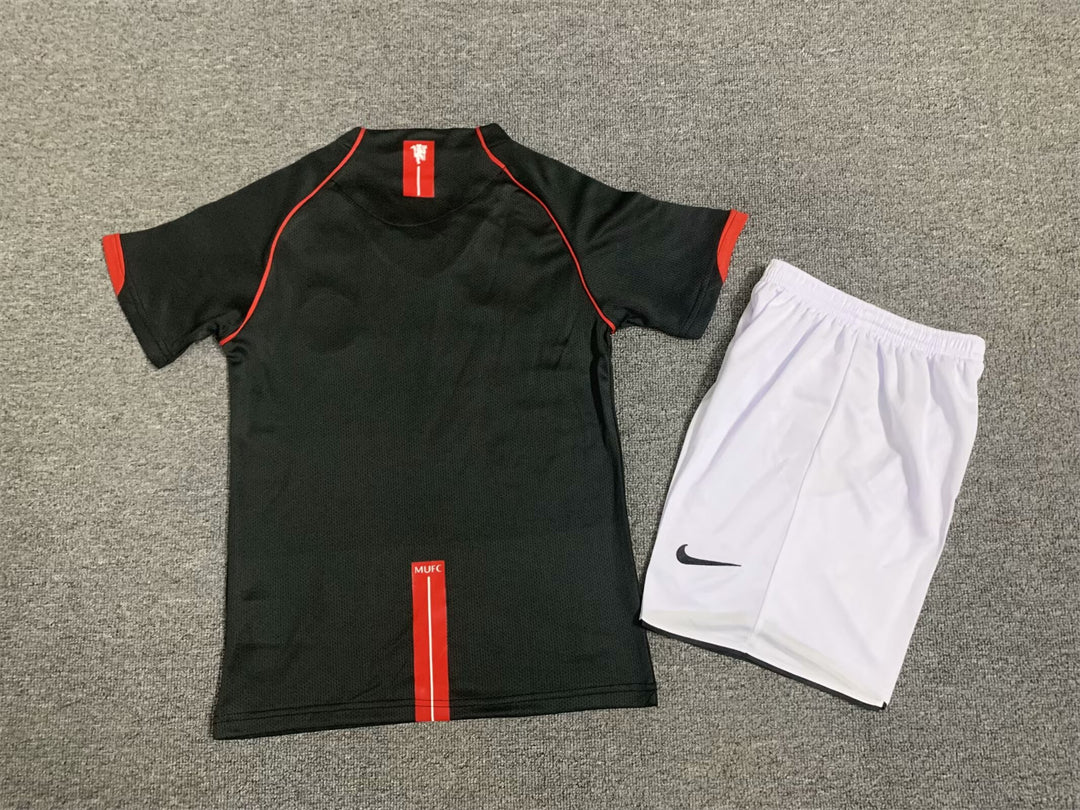Manchester United 2007-8 Third Away Retro Kids Kit