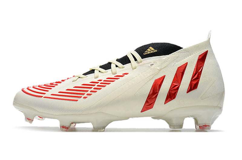 Adidas Predator Edge Vivid Red Off White Pro Version Boots