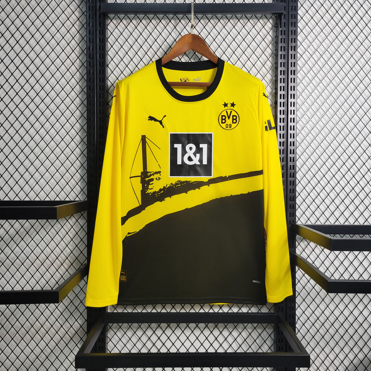 Dortmund 23-24 Home Long Sleeve Shirt