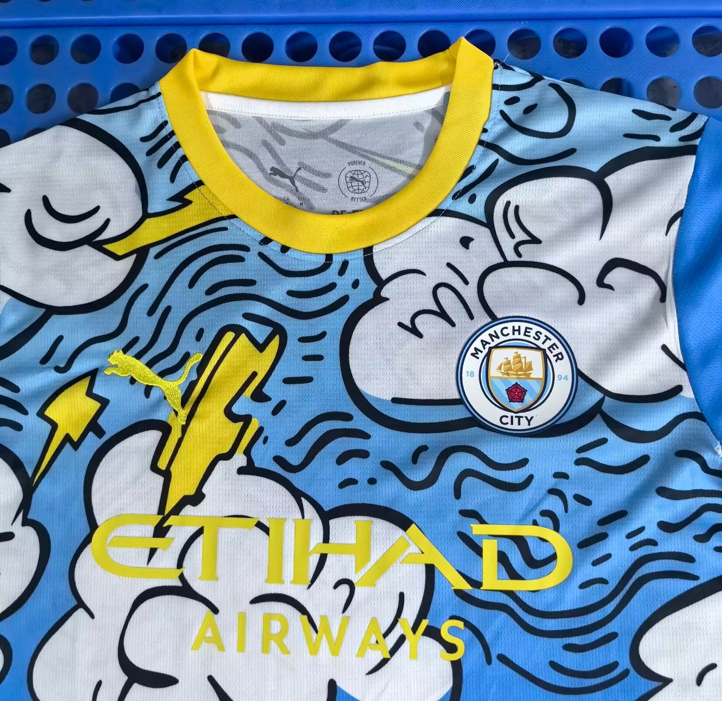 Manchester City 2025-26 Cartoon Special Edition Shirt
