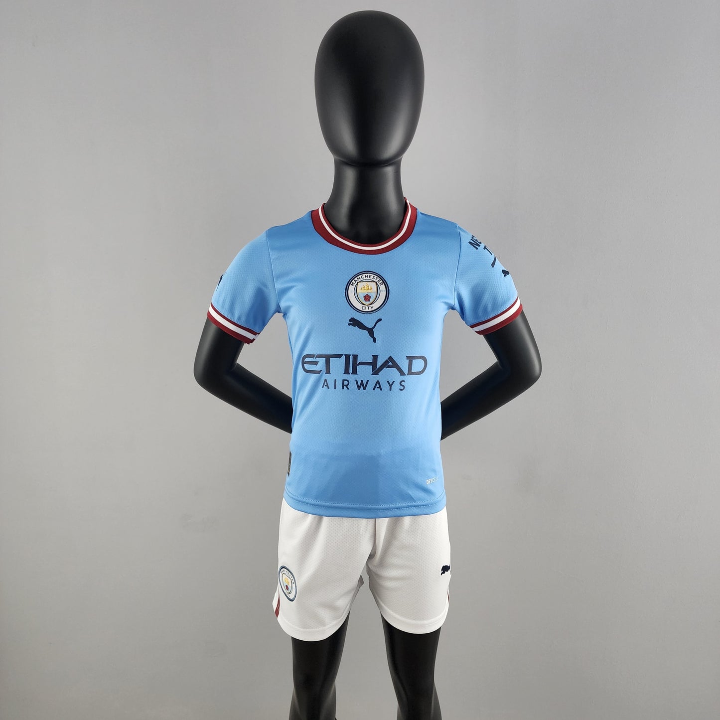 Manchester City 22/23 Home Kid's Shirt