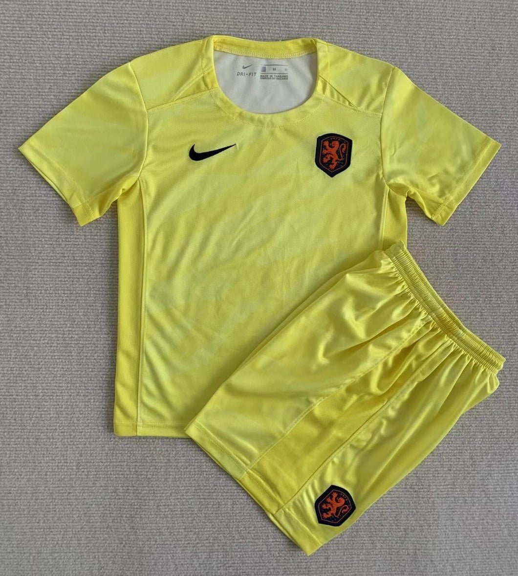 Netherlands 2023-24 Yellow Kit
