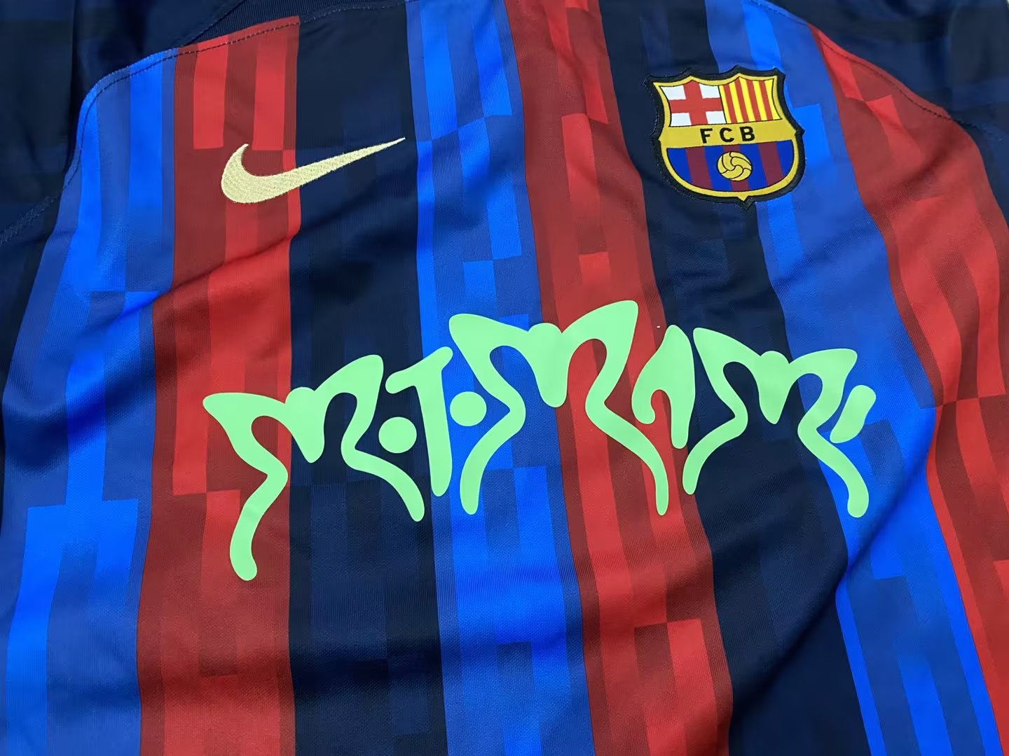 FC Barcelona 22-23 Home Rosalia Sponsor Shirt