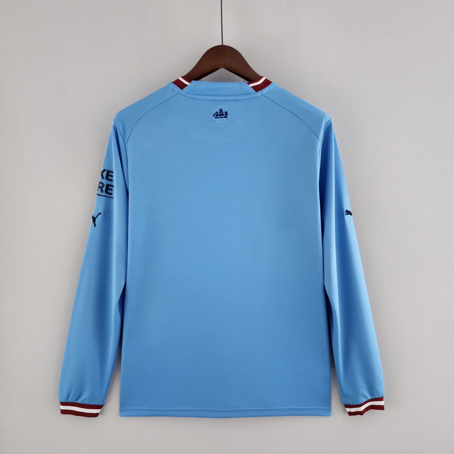 Manchester City 22-23 Home Long Sleeve Shirt