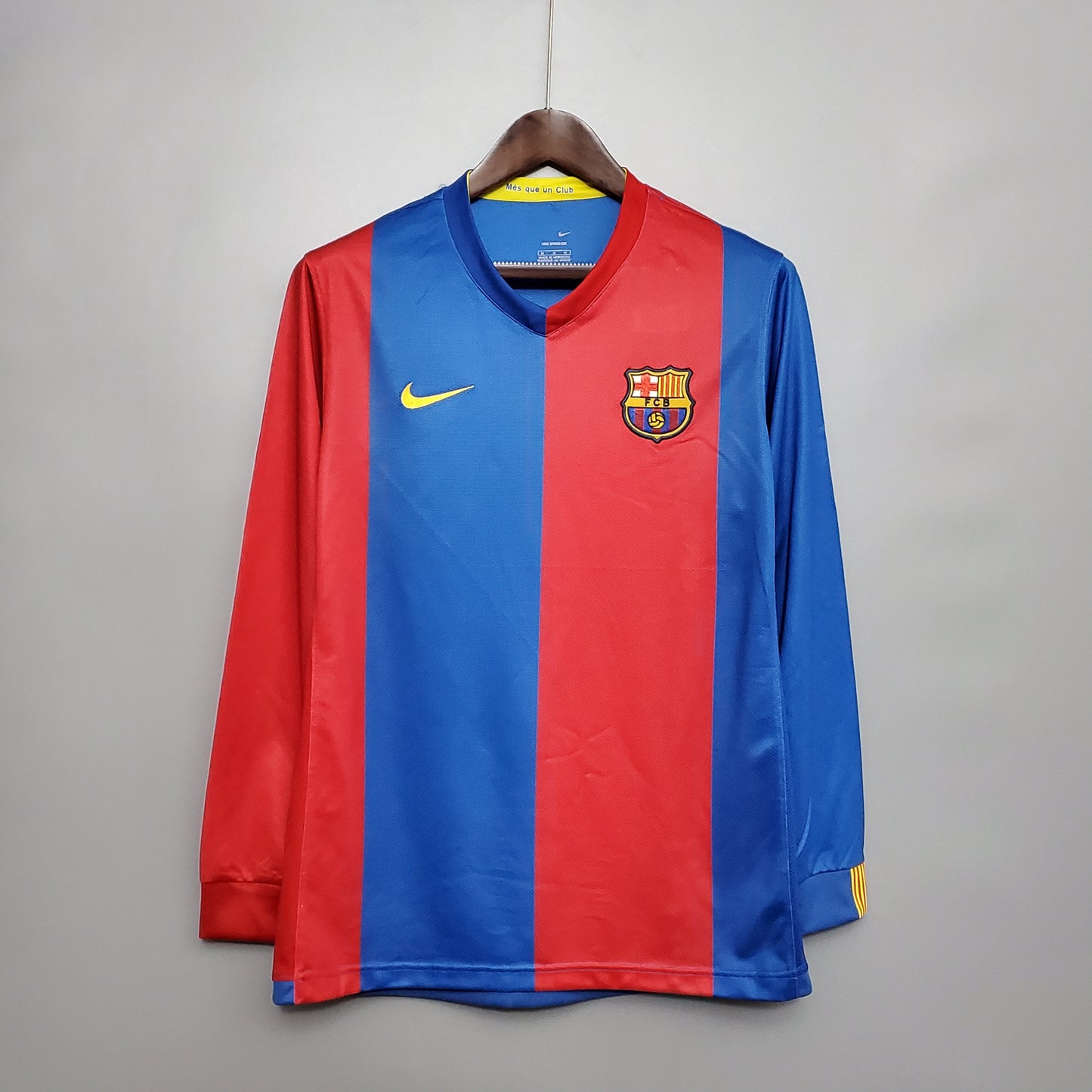 FC Barcelona 2006-7 Home Long Sleeve Shirt