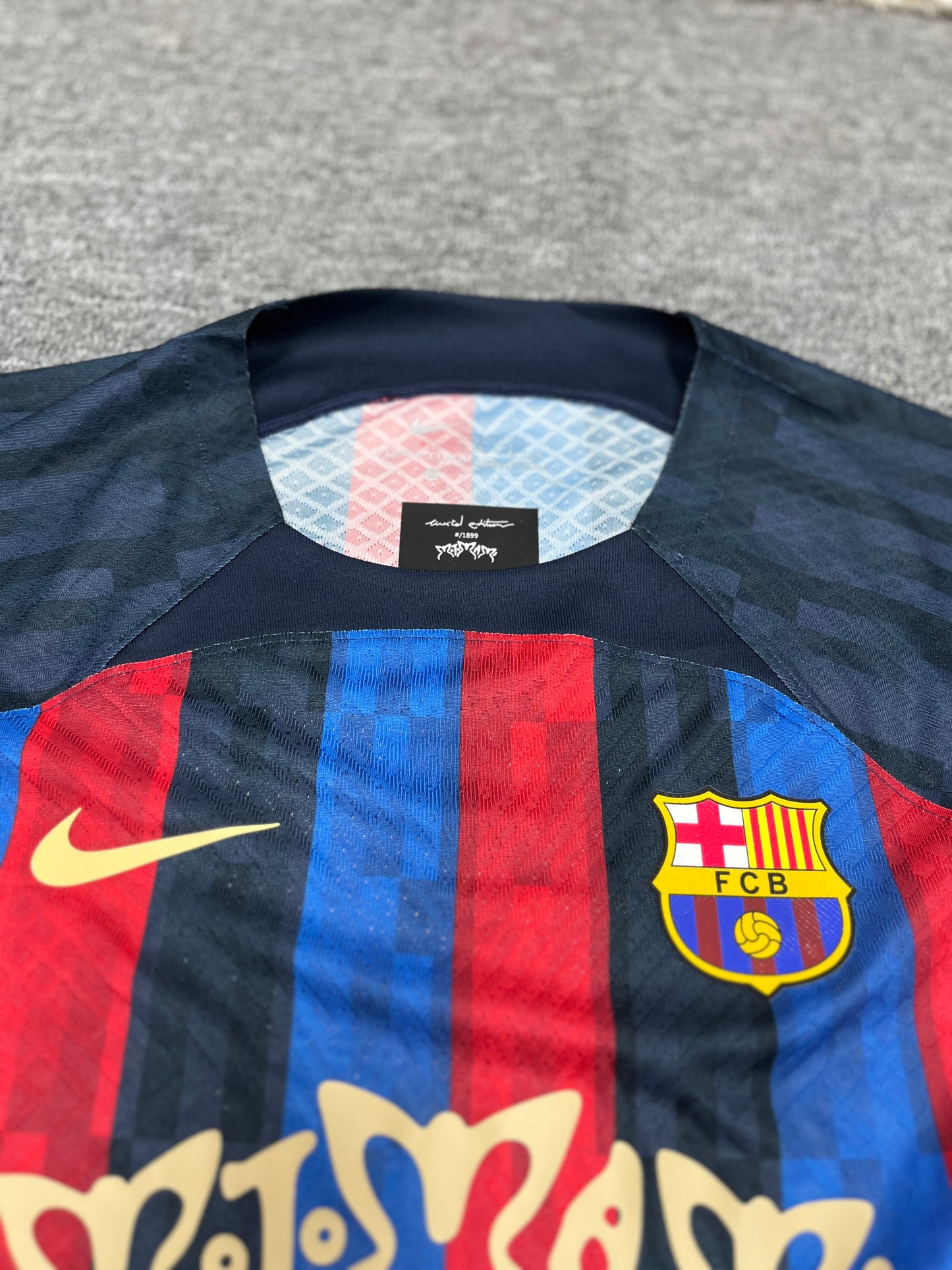 FC Barcelona 22-23 Home Rosalia Sponsor Shirt