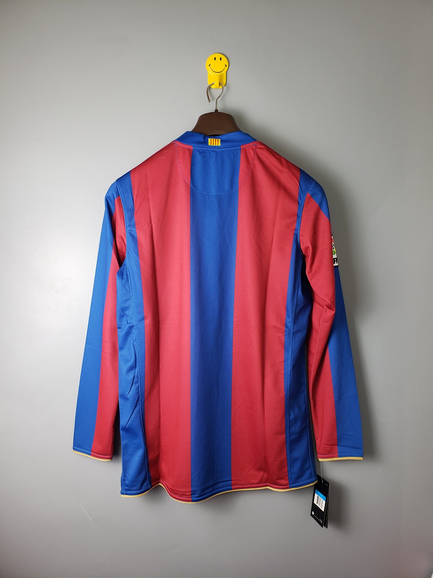 FC Barcelona 2007-8 Home Long Sleeve Shirt
