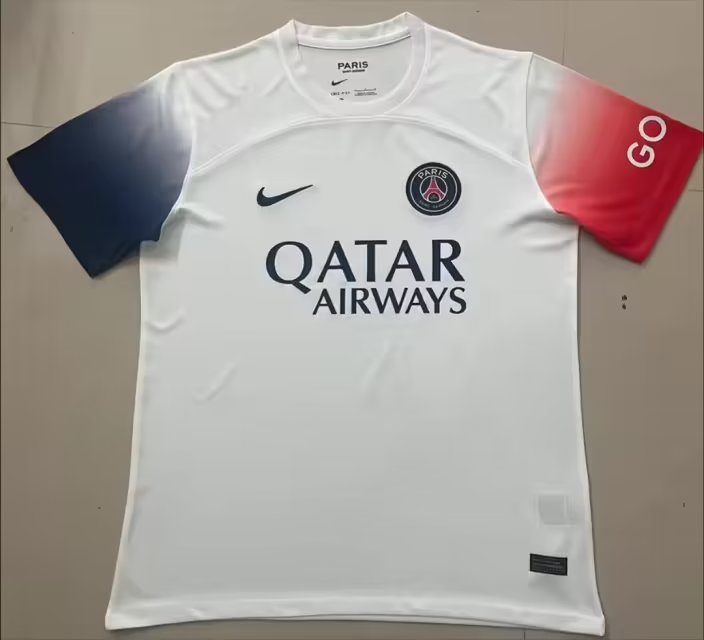 PSG 23-24 Away White Concept Shirt