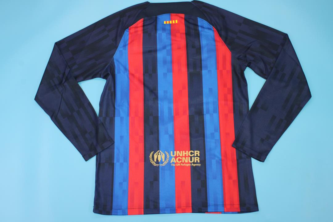 FC Barcelona 22-23 Home Long Sleeve Shirt