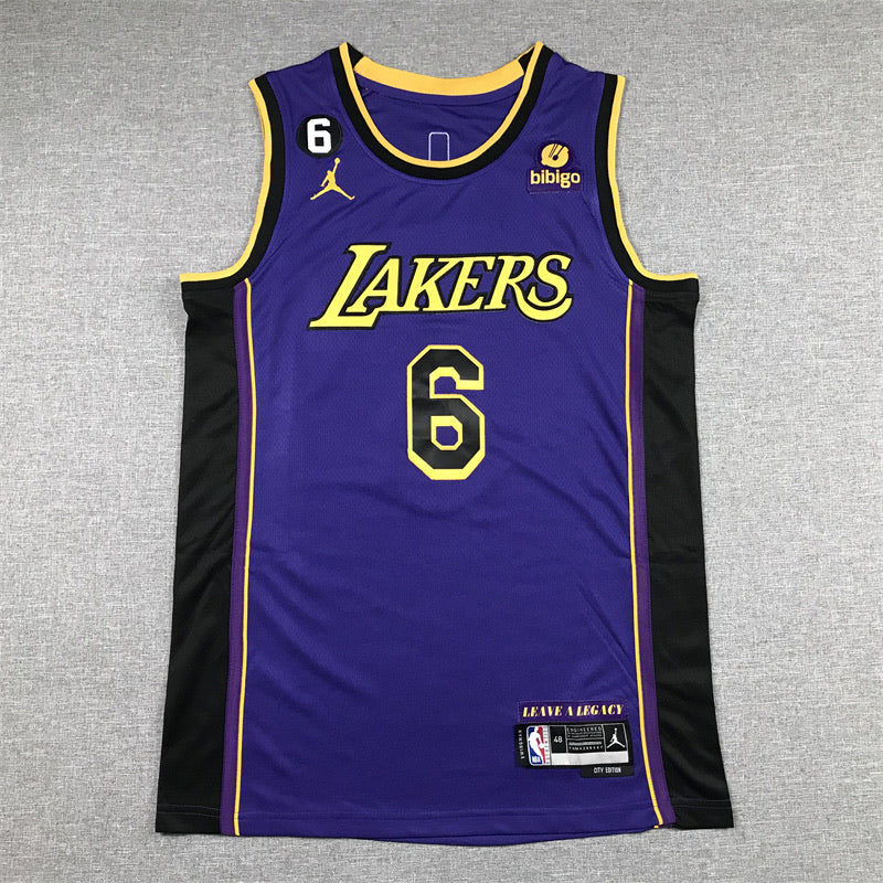 Lakers Purple & Black Bibigo Shirt
