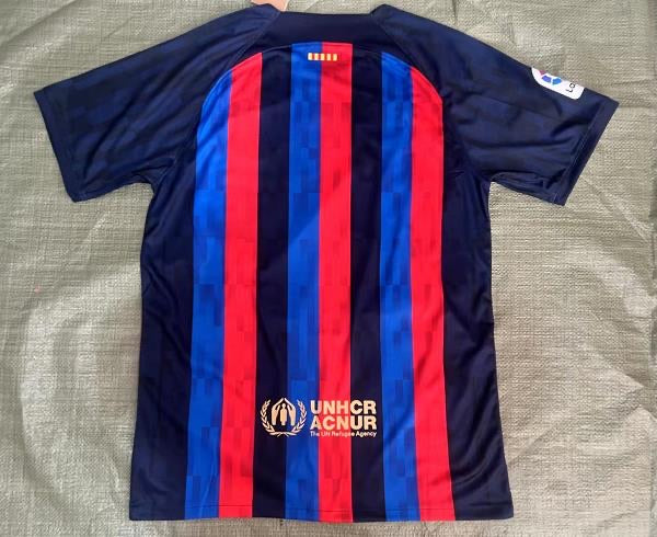 FC Barcelona 22-23 Home Drake Sponsor Shirt