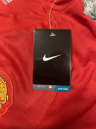 Manchester United 2007-08 Home UCL Long Sleeve Shirt