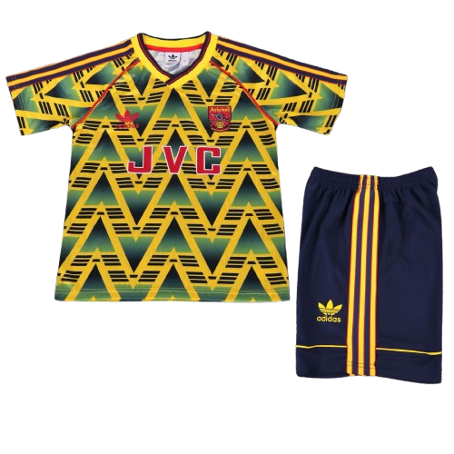 Arsenal 1991-93 Away Retro Kids Kit
