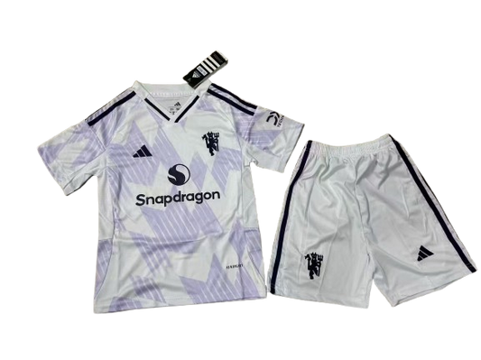 Manchester United 2025-26 Away Kids Kit