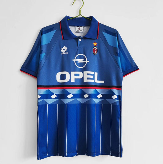 AC Milan 1995-96 Blue Shirt