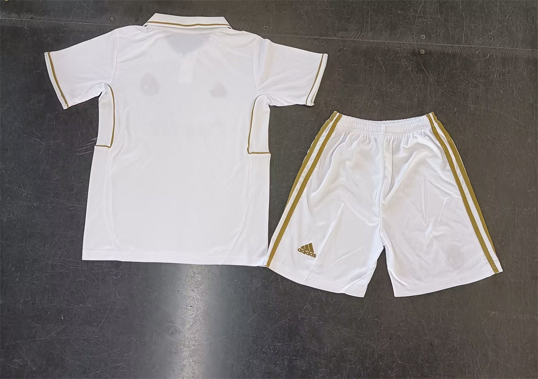 Real Madrid 2011-12 Home Retro Kids Kit