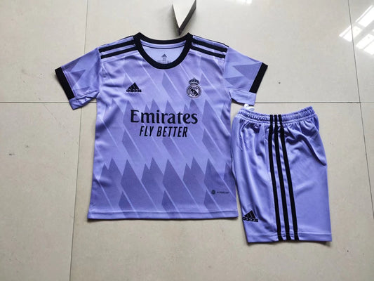Real Madrid 22/23 Away Kid's Shirt