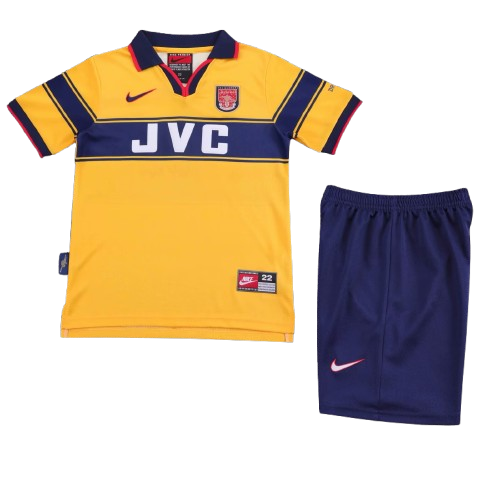 Arsenal 1997-99 Away Retro Kids Kit