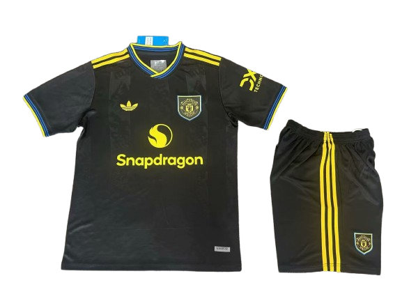 Manchester United 2025-26 Third Away Kids Kit