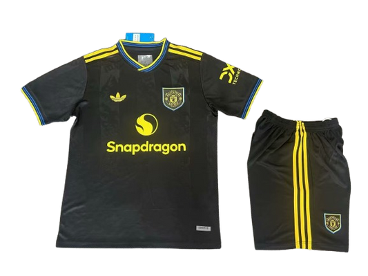 Manchester United 2025-26 Third Away Kids Kit