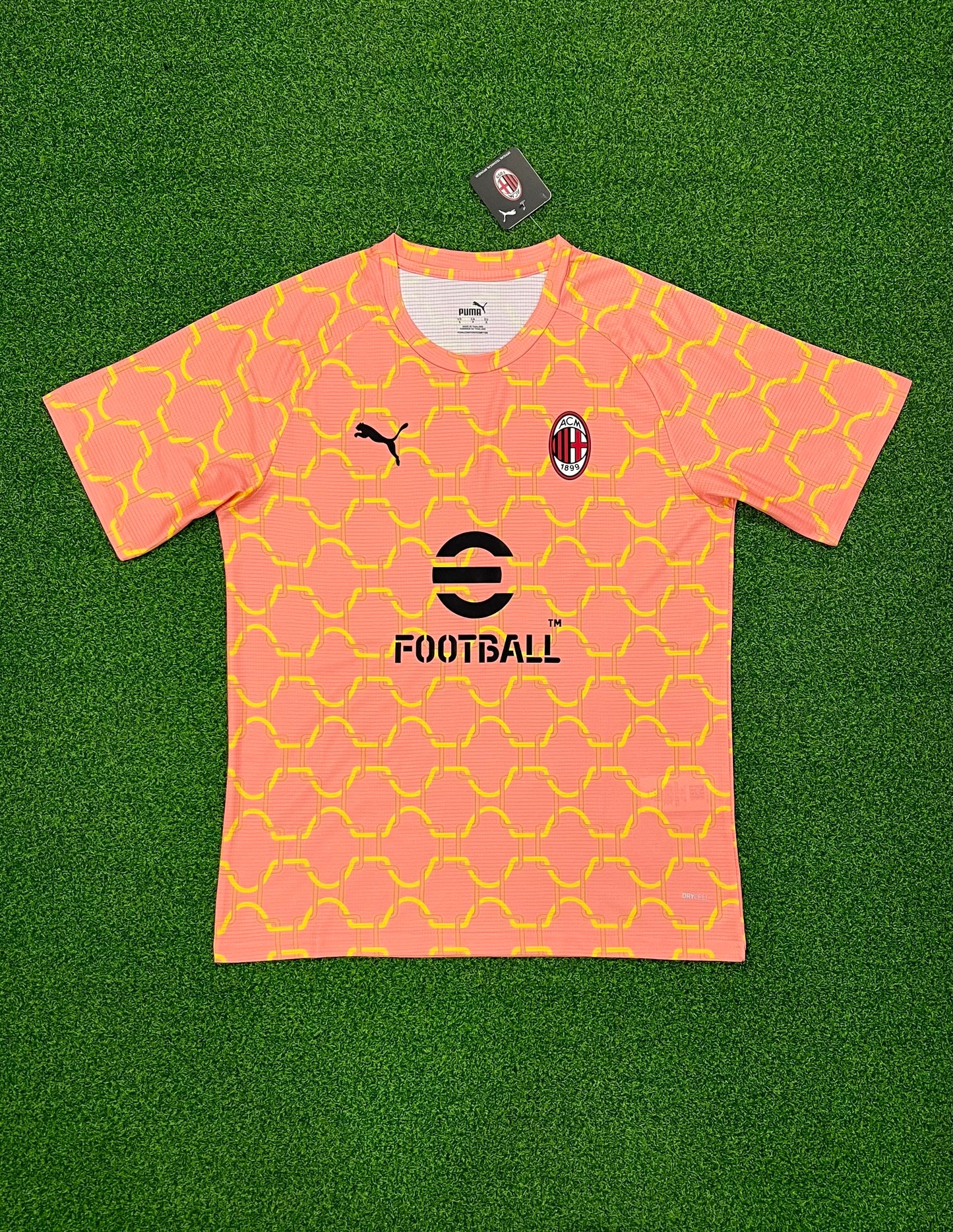AC Milan 2025-26 Special Orange Edition Shirt