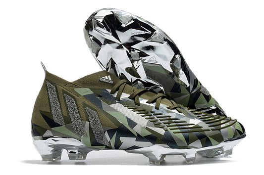 Adidas Predator Edge Olive Silver Pro Version Boots