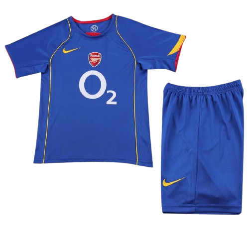 Arsenal 2005-6 Away Retro Kids Kit