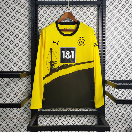 Dortmund 23-24 Home Long Sleeve Shirt